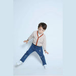 Aimama Beige V-Neck Cardigan