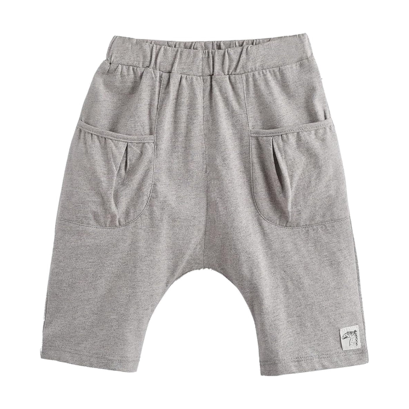 Aimama Light Grey Harem Shorts