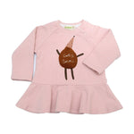 Aimama Pink Frilled Dress 'Let's Snow'