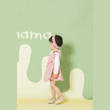 Aimama Corduroy Ruffle Sleeve Dress