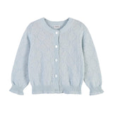 Aimama Multicolored Knitted Button-Down Cardigan