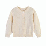 Aimama Multicolored Knitted Button-Down Cardigan