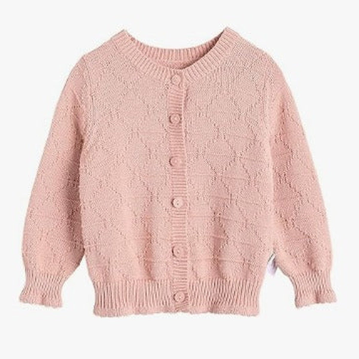 Aimama Multicolored Knitted Button-Down Cardigan