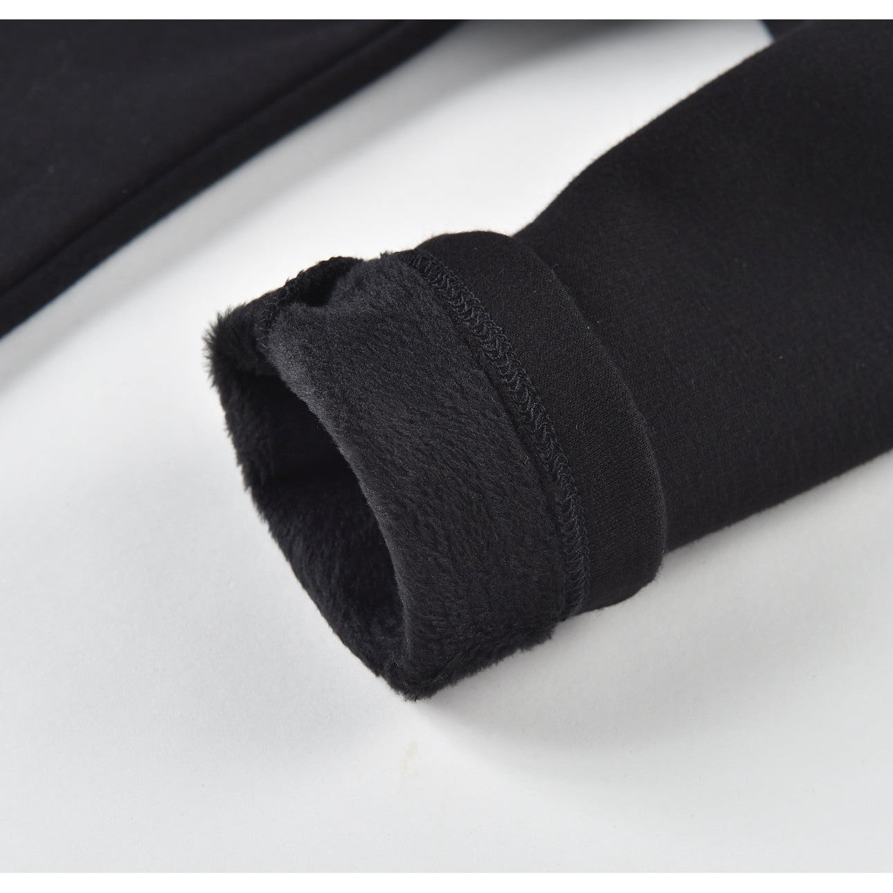 Aimama Black Quilted Skirt Leggings