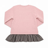 Aimama Pink Frilled Butterfly Sweatshirt, back view