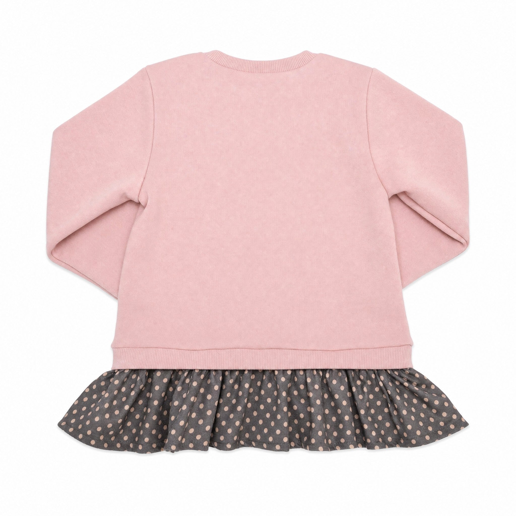 Aimama Pink Frilled Butterfly Sweatshirt, back view