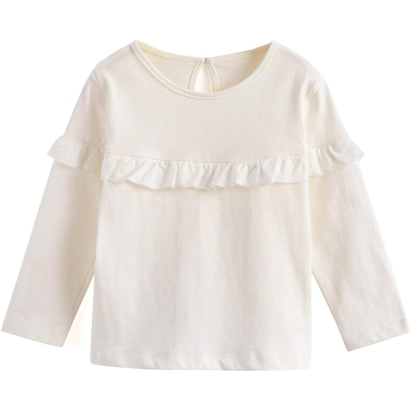 Aimama Pink or White Ruffled Longsleeve