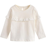 Aimama Pink or White Ruffled Longsleeve