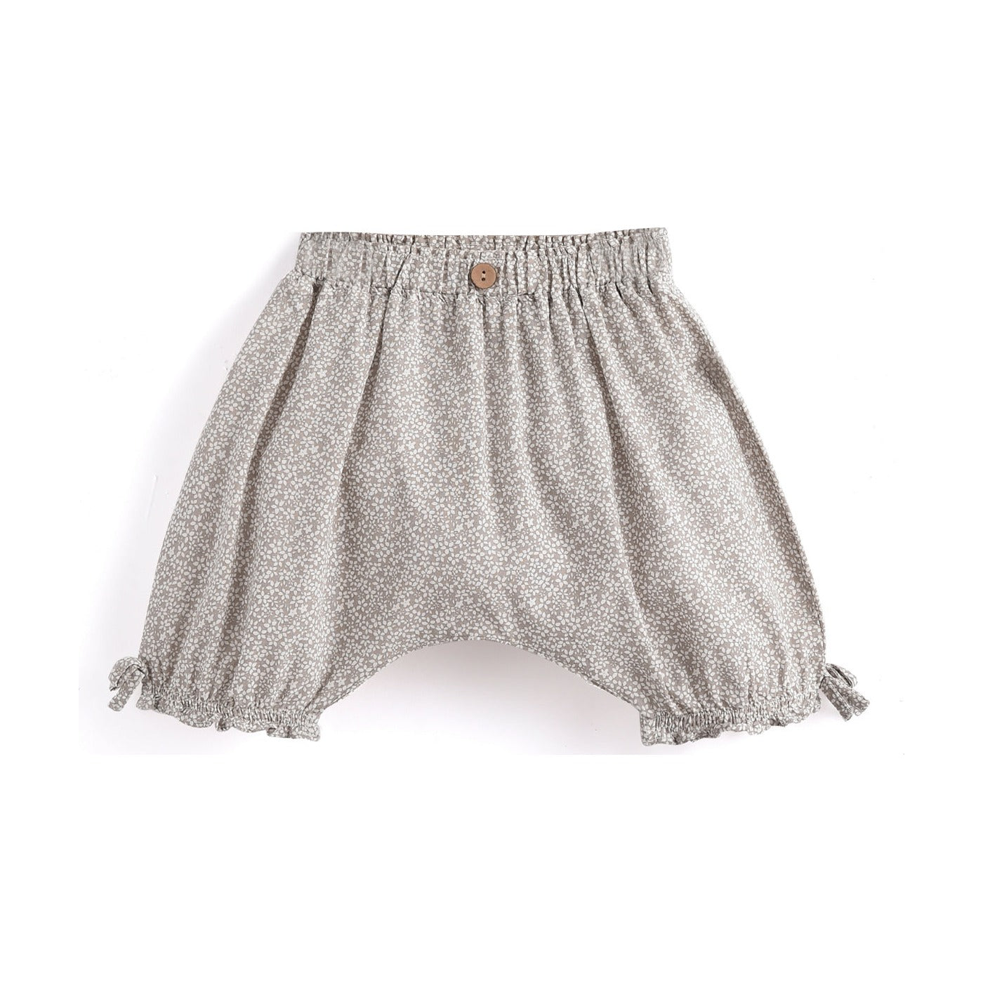Aimama Grey Floral Print Shorts