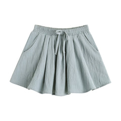 Aimama Blue-Grey Flowy Skort