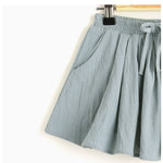 Aimama Blue-Grey Flowy Skort