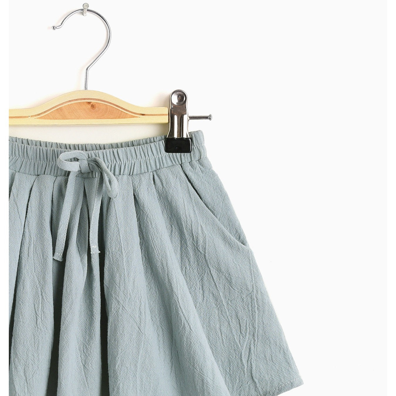 Aimama Blue-Grey Flowy Skort