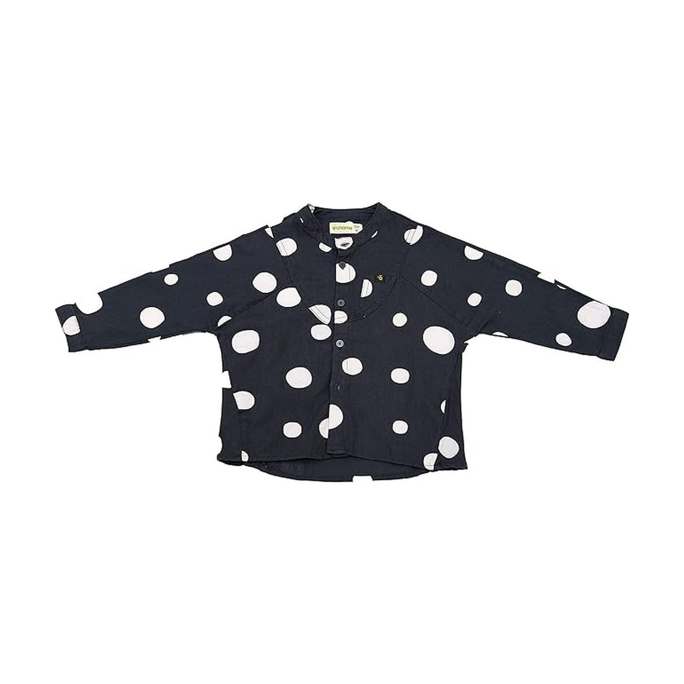 Aimama Polka Dot Button-Down Shirt