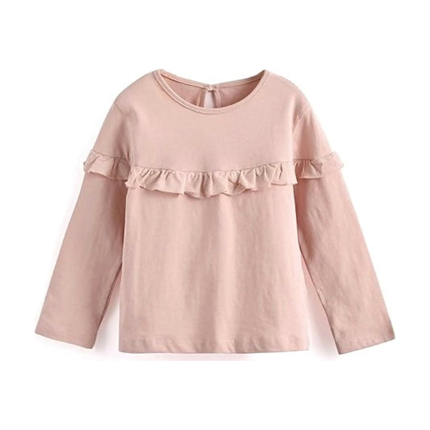 Aimama Pink or White Ruffled Longsleeve