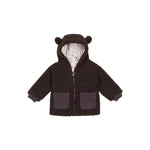 Ander Leo Brown Plush Jacket with Ears