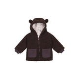 Ander Leo Brown Plush Jacket with Ears
