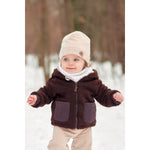 Ander Leo Brown Plush Jacket with Ears