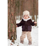 Ander Leo Brown Plush Jacket with Ears
