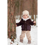 Ander Leo Brown Plush Jacket with Ears
