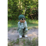 Ander Multicolored Ribbed Beanie