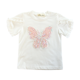 Embroidered Butterfly T-Shirt