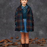 Oversize Checked Trench Coat | TOCOTO VINTAGE