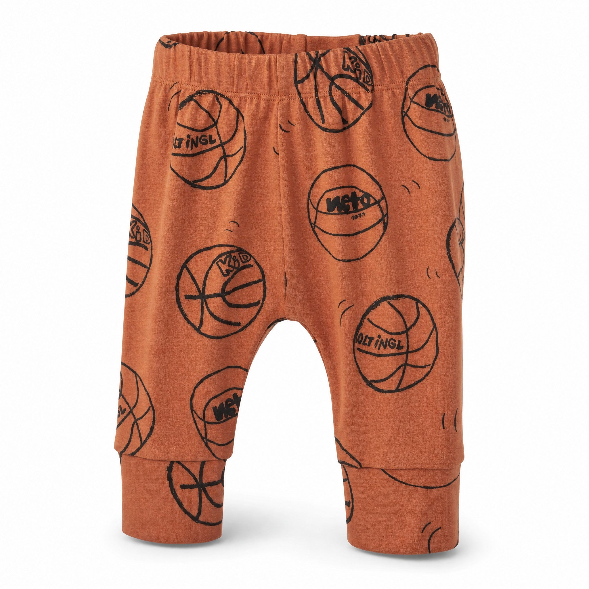 NAADA 100% Cotton Baby Pants, three quarter view