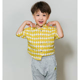 Aimama Grey Striped Harem Shorts