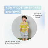 Aimama Grey Striped Harem Shorts