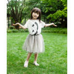 Aimama White Smiley Face Tee