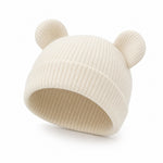 Ander Baby Hat Grace Ecru, three quarter view