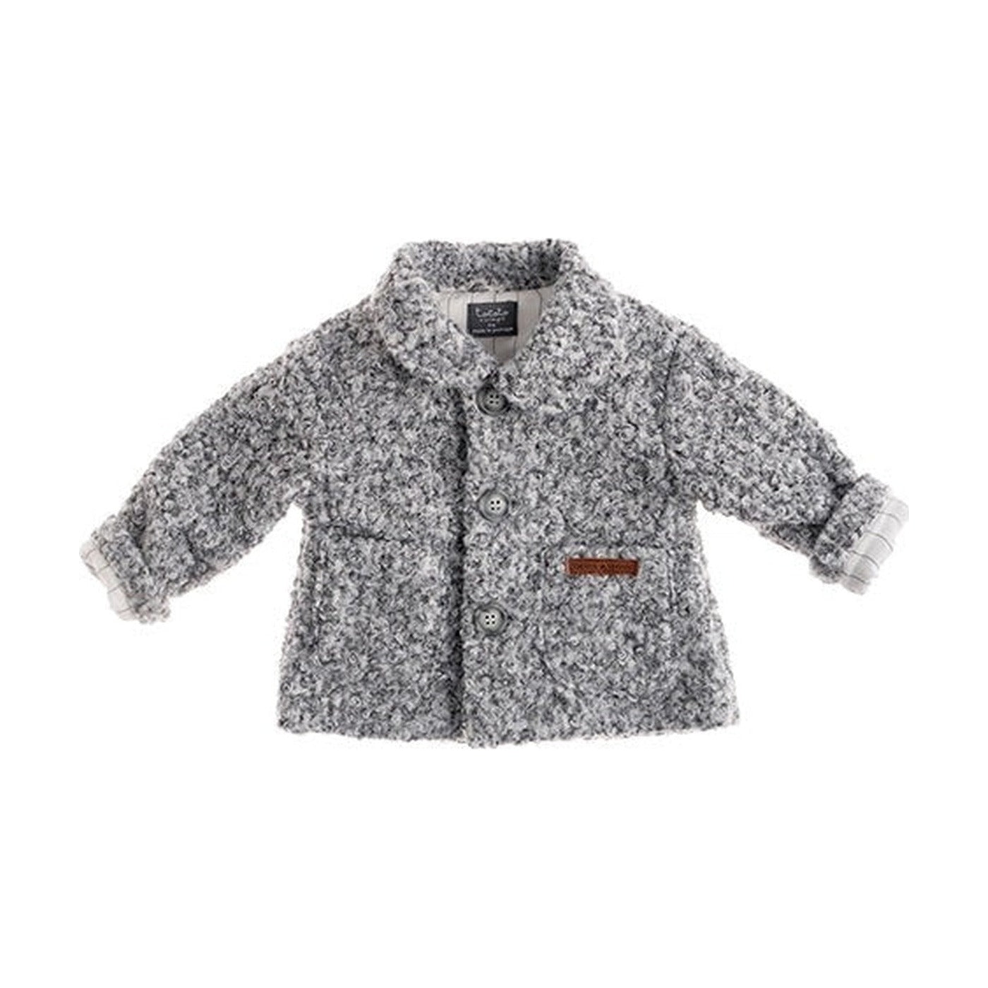 Tocoto Vintage Baby Striped Fur Coat