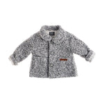 Tocoto Vintage Baby Striped Fur Coat