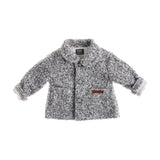 Tocoto Vintage Baby Striped Fur Coat