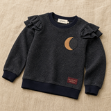 Baptiste Shoulder Lurex Sweatshirt, Phantom | SOFT GALLERY (studio render 0)
