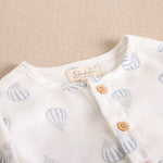 Baby Boy Set With Printed Shirt And Shorts - CapuletKids