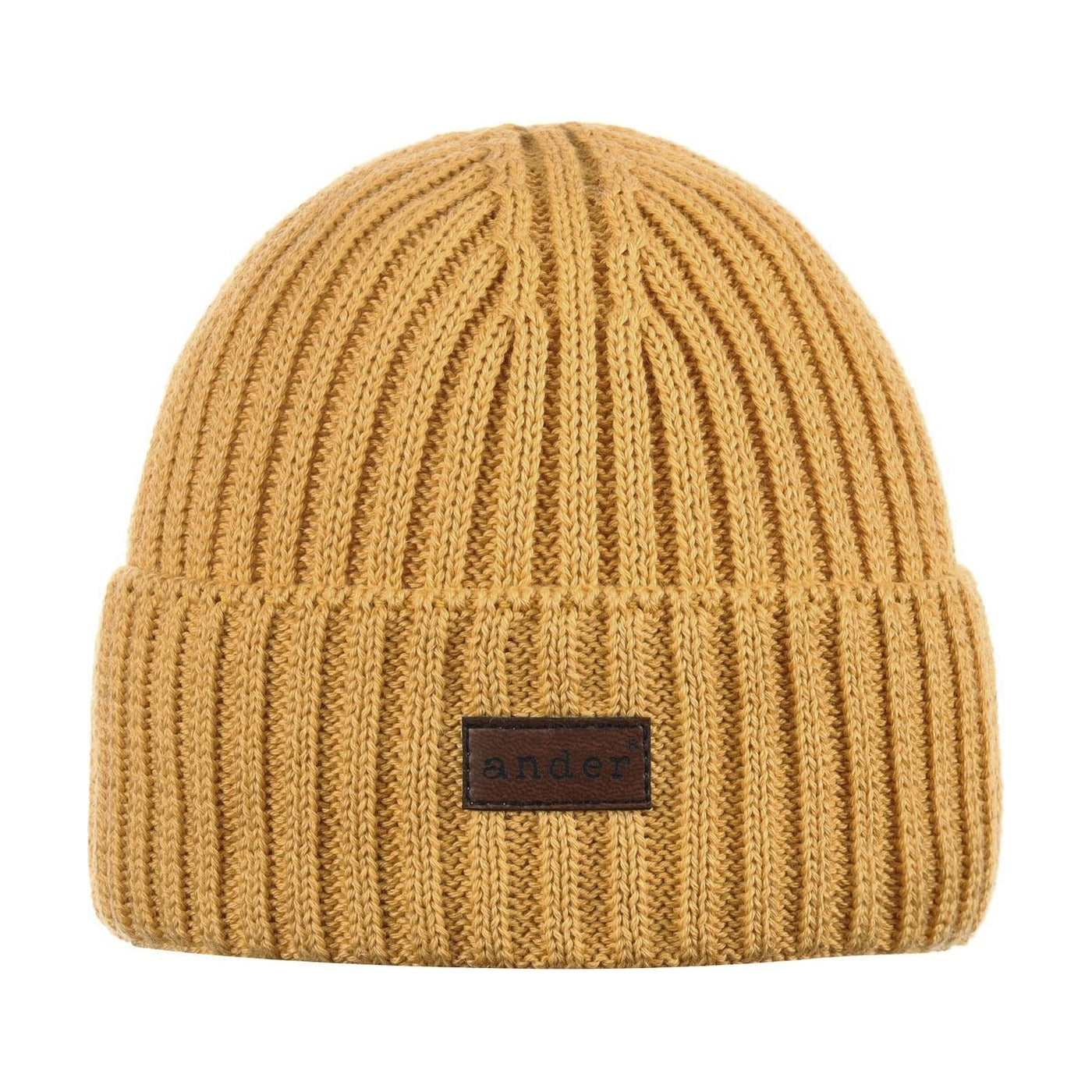 Ander Multicolored Ribbed Beanie