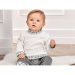 Bebe Sweeny Checkered Flannel Baby Bodysuit