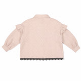 Bebe Sweeny Edna Houndstooth Flannel Overshirt, back view
