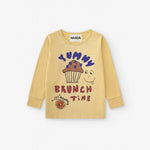 NAADA Yummy Print Long-Sleeve T-Shirt