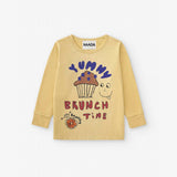 NAADA Yummy Print Long-Sleeve T-Shirt