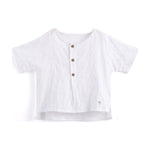 Aimama Crepe White T-Shirt