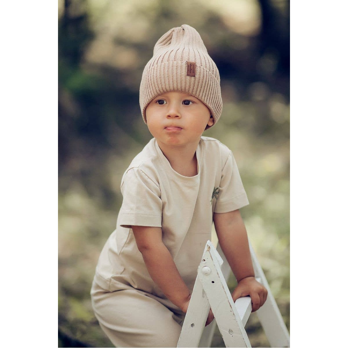 Ander Nikolas Ribbed Cotton Knit Hat, 4 Colors