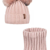Dark Grey Hat & Snood Set | ANDER - CapuletKids