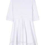 White Lace Party Dress | TWINSET