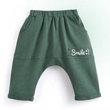 "Smile" Harem Shorts for Boys | AIMAMA - CapuletKids