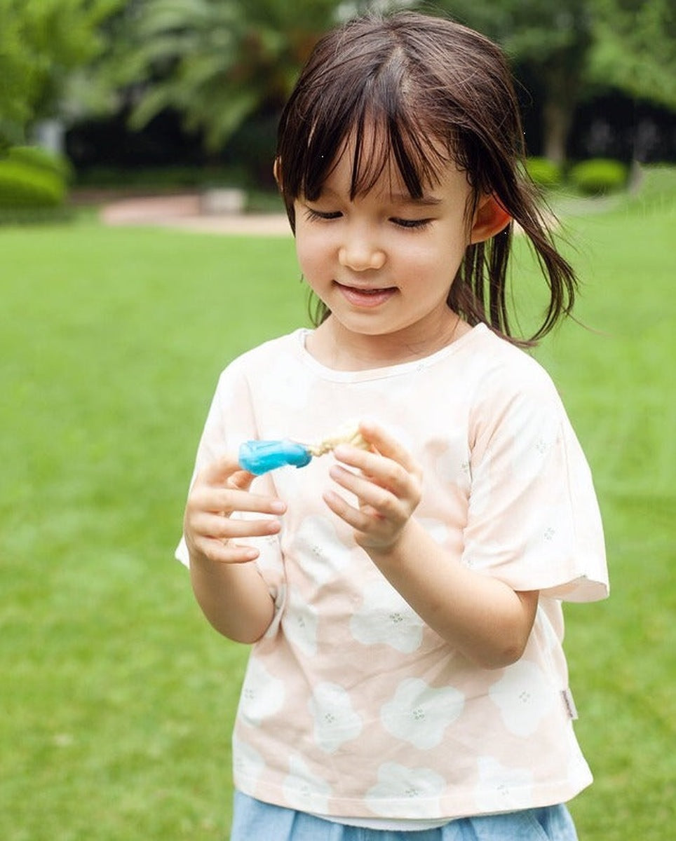 Light Pink Floral Print Tee | AIMAMA - CapuletKids