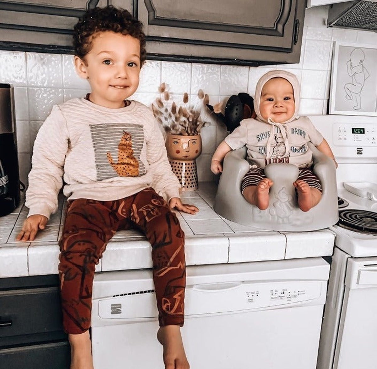 Abstract Leopard Crewneck | AIMAMA - CapuletKids
