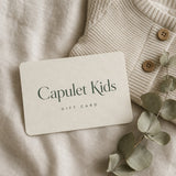 Capulet Kids gift card