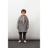 Tocoto Vintage Checked Hood Parka Coat